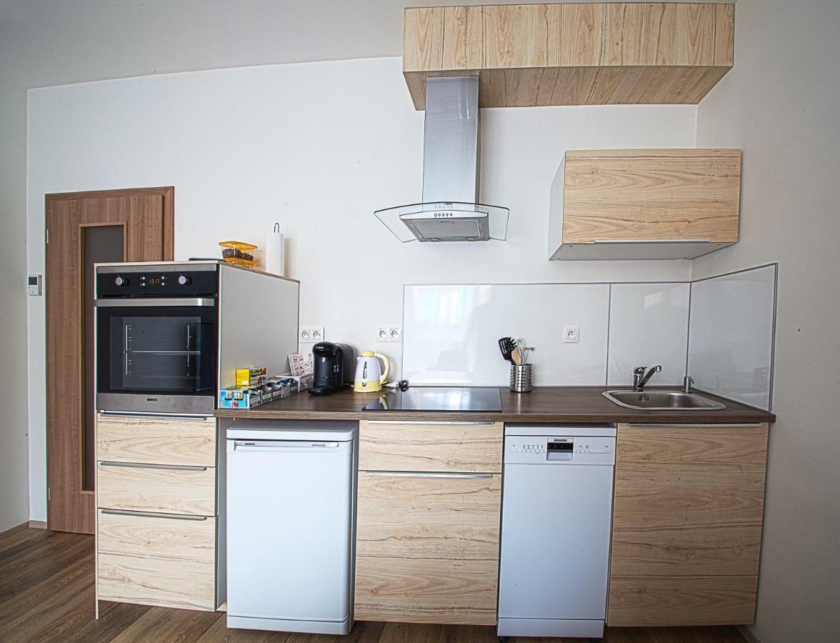 Sunny, Fully Furnished Studio Type With Terrace Plzeň Exteriör bild