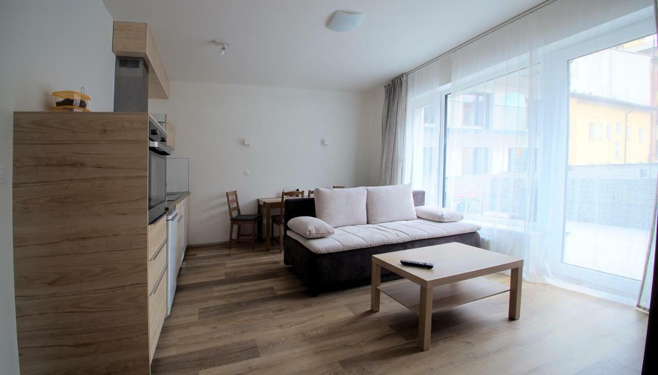 Sunny, Fully Furnished Studio Type With Terrace Plzeň Exteriör bild